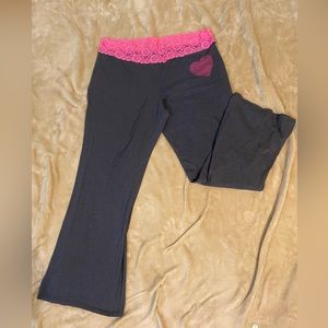 No boundaries XXL lace waist band lounge pants